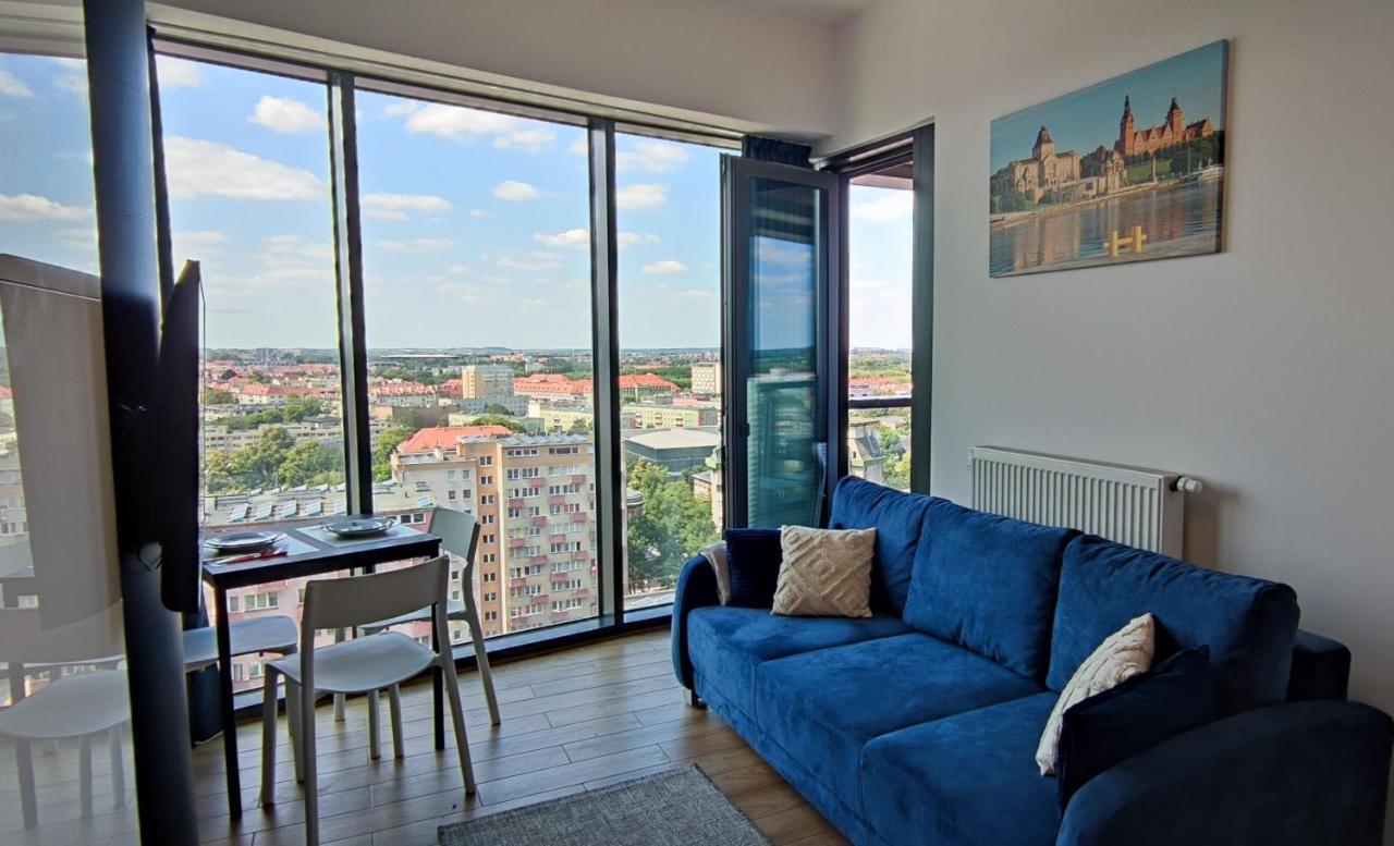 Apartamento Aleda Tower, 14 Floor, Balkon Szczecin Exterior foto
