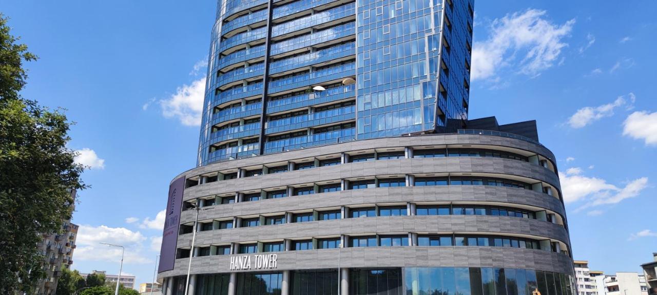 Apartamento Aleda Tower, 14 Floor, Balkon Szczecin Exterior foto