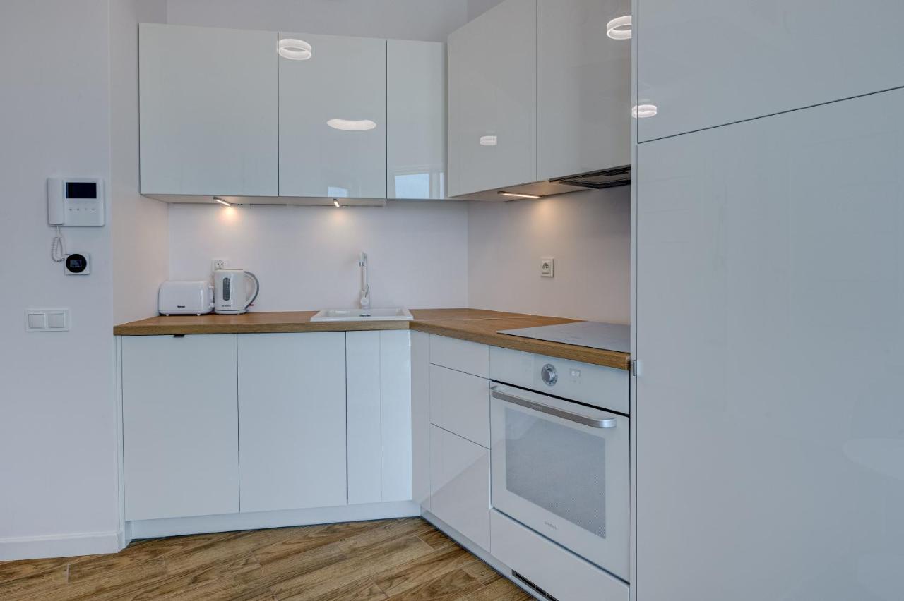 Apartamento Aleda Tower, 14 Floor, Balkon Szczecin Exterior foto